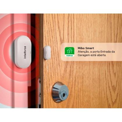 Imagem de Msa 1001 Sensor De Abertura Smart Inteligente Porta E Janela Intelbras