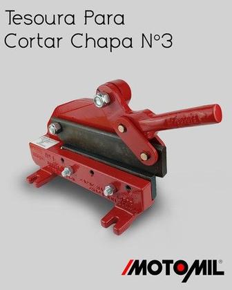 Imagem de MTC-03 Tesoura / Guilhotina para Cortar Chapa N. 03 Motomil