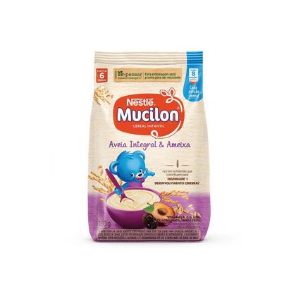 Imagem de Mucilon Nestlé de Ameixa E Aveia Pacote 180g