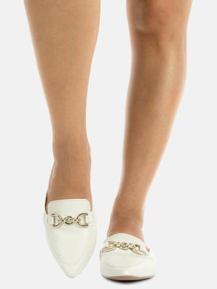 Imagem de Mule Corrente Feminino Macerata Bico Fino