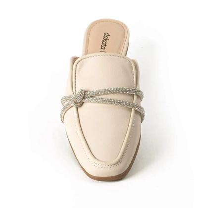 Imagem de Mule Dakota Com Brilhos Feminino Cor Off White