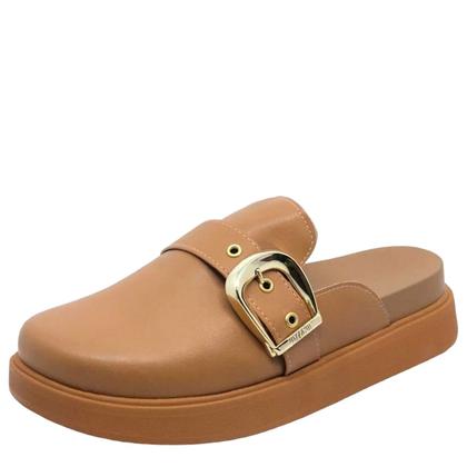 Imagem de Mule Feminino Casual Dia a Dia Flatform Bico Redondo Vizzano 1434.101
