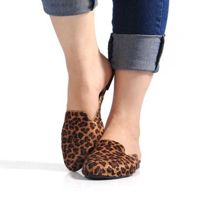 Imagem de Mule Feminino Onça Sandália Rasteirinha Bico Fino Dia a Dia Verão Moda Atemporal JCL STORE