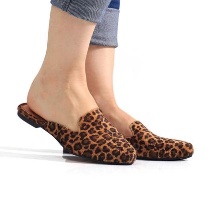 Imagem de Mule Feminino Onça Sandália Rasteirinha Bico Fino Dia a Dia Verão Moda Atemporal JCL STORE