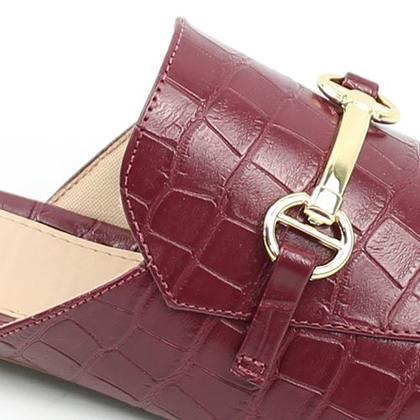 Imagem de Mule Fivela Croco