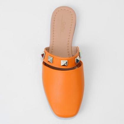 Imagem de Mule Griffe Napa Spikes Bico Fino