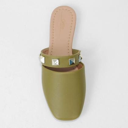 Imagem de Mule Griffe Napa Spikes Bico Fino