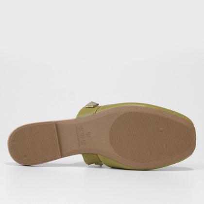 Imagem de Mule Griffe Napa Spikes Bico Fino