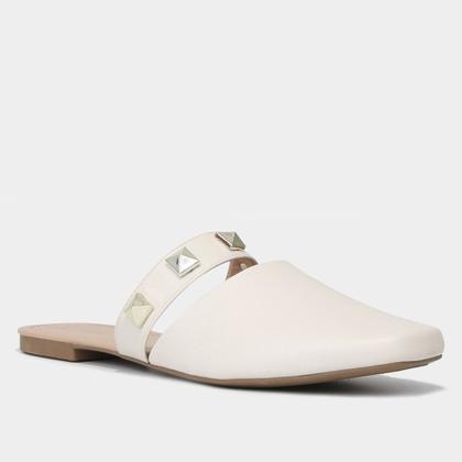 Imagem de Mule Griffe Napa Spikes Bico Fino