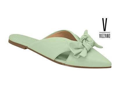 Imagem de Mule rasteira rasteirinha tamanco Vizzano 1269.139 bico fino sem salto