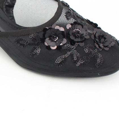 Imagem de Mule Salto Fino Bordado