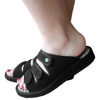 Imagem de Mule Slide Anabela Feminino Mundo Flex Ortopédico Massageador 8008