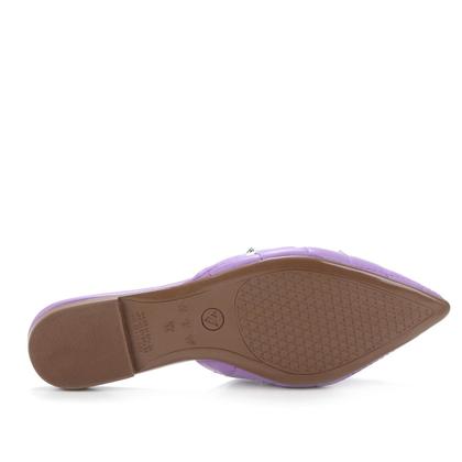 Imagem de Mule Via Uno Matelassê Tachas Bico Fino