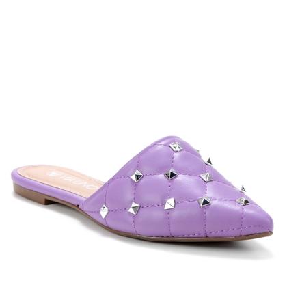 Imagem de Mule Via Uno Matelassê Tachas Bico Fino