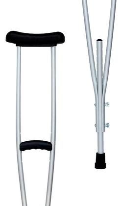 Imagem de Muleta axilar aluminio media adulto par ltb402