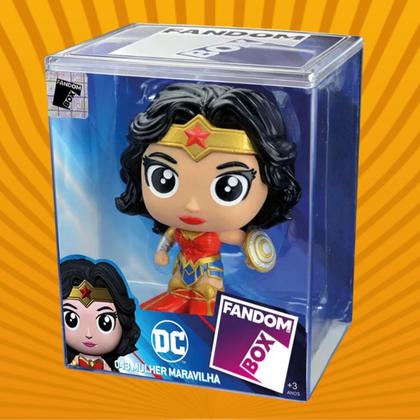 Imagem de Mulher Maravilha Figura Fandom Box Coleção Liga Da Justiça