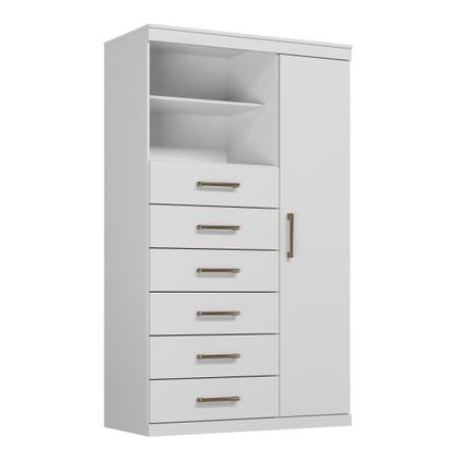 Imagem de Multi-Cômoda 1 Porta 6 Gavetas Marabá