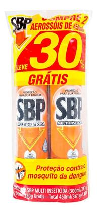 Imagem de Multi Inseticida Aerosol Sbp 450ml Embalagem Economica C/2