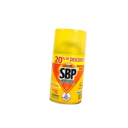 Imagem de Multi-inseticida Automático Óleo De Citronela Sbp Frasco 250ml Refil Kit 2