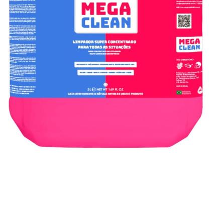 Imagem de Multi Limpador Super Concentrado Mega Clean 5L Easytech