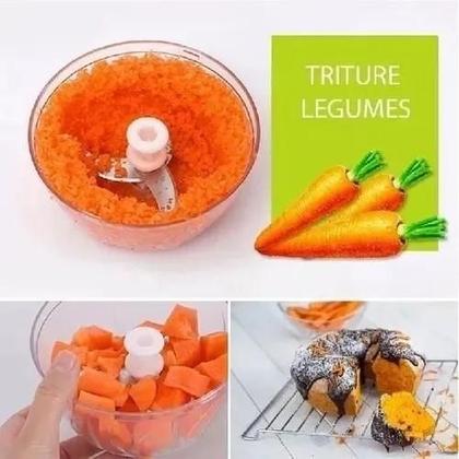 Imagem de Multi Processador de Alimentos Premium Manual 3 Lâminas Inox