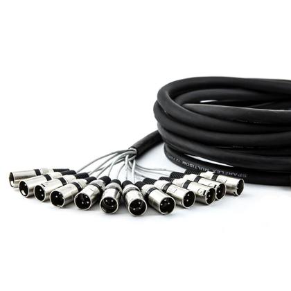 Imagem de Multicabos Com Conectores Xlr 12 Vias Cirilo Cabos 5 Metros