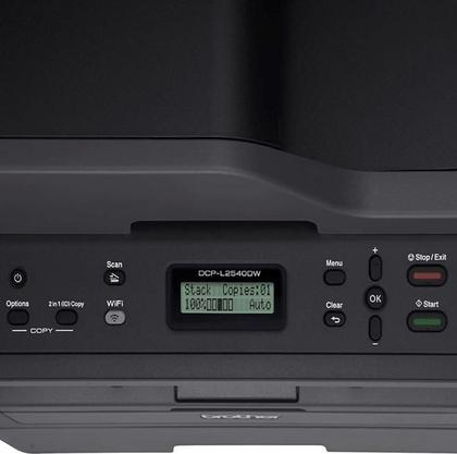 Imagem de Multifuncional Brother 2540 Laser 110V Preto - DCPL2540DW