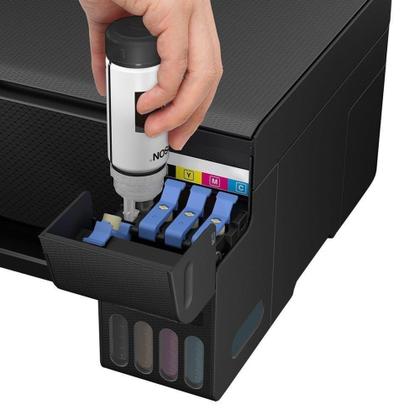 Imagem de Multifuncional Epson L3250, Ecotank, Jato de Tinta, Wi-Fi, Preto, Bivolt