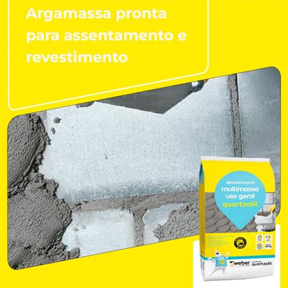 Imagem de Multimassa Uso Geral Quartzolit 20 Kg - Weber