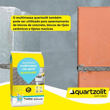Imagem de Multimassa Uso Geral Quartzolit 20 Kg - Weber