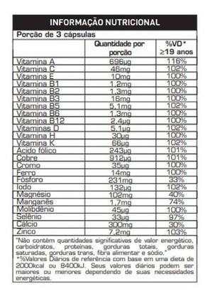 Imagem de Multimax Complex (90 Caps) Max Titanium