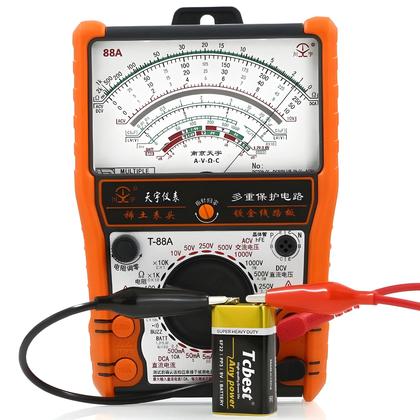 Imagem de Multímetro Analógico De Alta Precisão NJTY 88A Com Buzzer E Proteção Contra Sobrecarga, Magnético