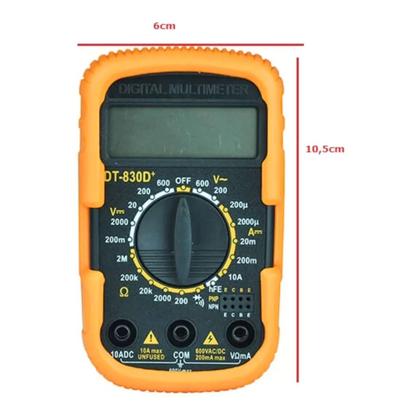Imagem de Multímetro Automático Digital Profissional Portátil Preciso