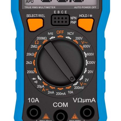 Imagem de Multímetro Digital 600V True RMS Detector Tensão sem Contato