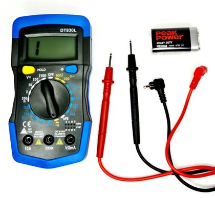 Imagem de Multimetro digital com tela lcd dt-830l