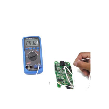 Imagem de Multímetro Digital Corrente Tensão Continuidade Temperatura Ac Dc 4000 Contagens Md-750 Portátil Instrutherm