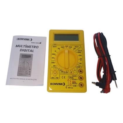 Imagem de Multimetro Digital Para Medição E Tensão Continua /alternad