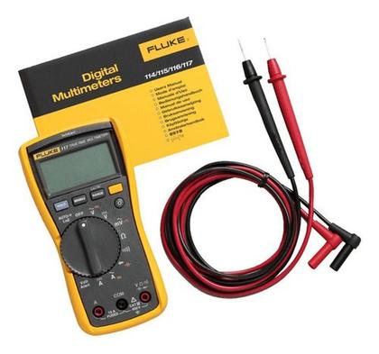 Imagem de Multímetro Digital Portátil Cat Iii 600 V 117 Fluke