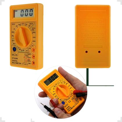 Imagem de Multimetro Digital Portatil Profissional Dt-830b Acompanha Bateria 9v