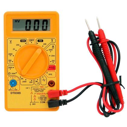 Imagem de Multímetro Digital Profissional Com Cabo De e