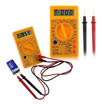 Imagem de Multímetro Digital Profissional Com Cabo De e