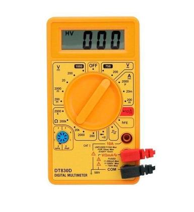 Imagem de Multímetro Digital Profissional Com Cabo De e
