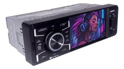 Imagem de Multimidia 1 Din Tela 4 Polegadas Radio Mp5