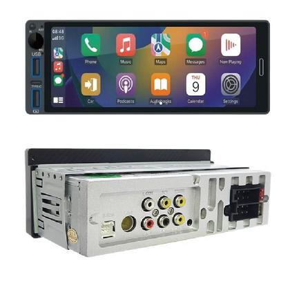 Imagem de Multimídia 1 Din Tela 6.9 Full Com Android Auto, CarPlay, Botão de volume, USB-C, Espelhamento C Fio