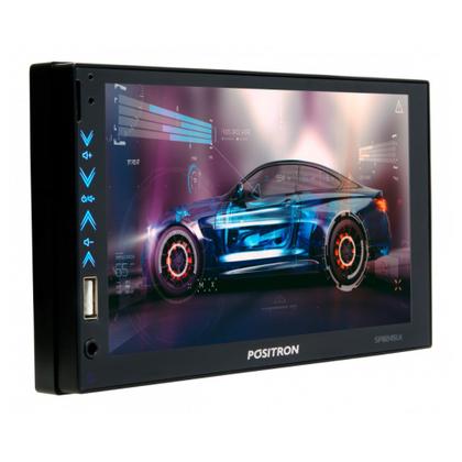 Imagem de Multimidia 2 Din 7 Polegadas Pósitron Sp8245lk Android Ios-