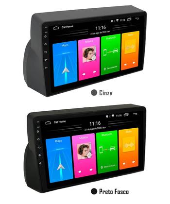 Imagem de Multimídia 2 Din 9" Polegadas Android Fiat Palio Siena Strada Weekend 2001 até 2007 + Câmera de Ré