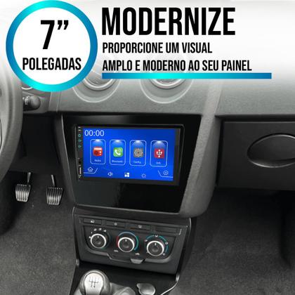 Imagem de Multimídia 7 Polegadas Celta 2006-2016 MP5 Android-Auto Carplay + Moldura