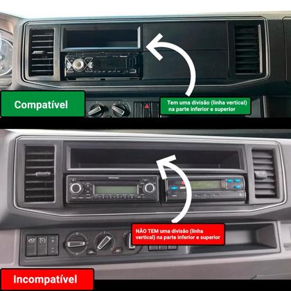 Imagem de Multimídia 7 Polegadas Delivery 2018 A 2023 Android-Auto MP5 Bluetooth + Moldura