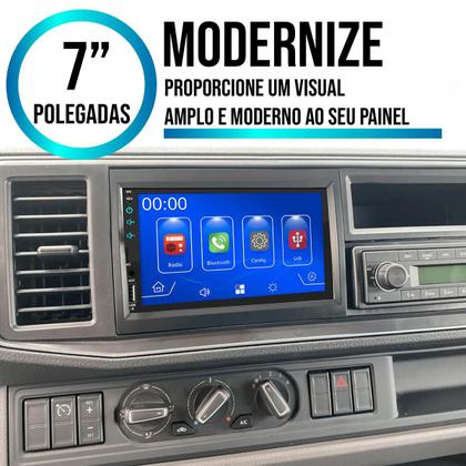 Imagem de Multimídia 7 Polegadas Delivery 2018 A 2023 Android-Auto MP5 Bluetooth + Moldura