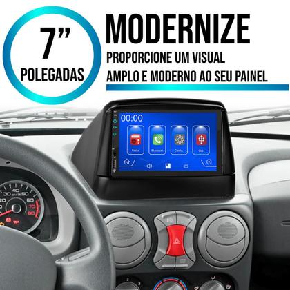 Imagem de Multimídia 7 Polegadas Doblo 2000-2021 Android-Auto MP5 Bluetooth + Moldura
